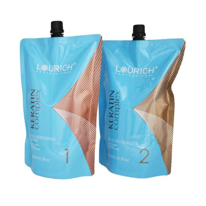 Lourich Professional Keratin Complex Blue Rebonding Kit 1250 Ml