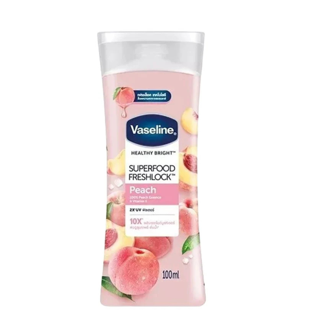 Vaseline Super Food Fresh lock Peach Lotion 100 Ml