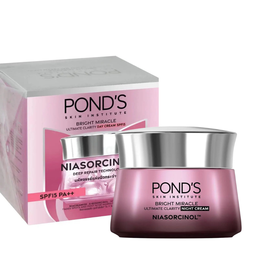 Ponds Bright Miracle Ultimate Clarity Night Cream 45g