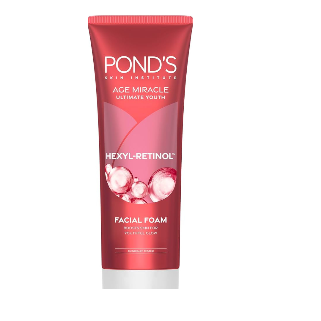 Ponds Age Miracle Ultimate Youth Facial Foam Hexyl Retinol 100g