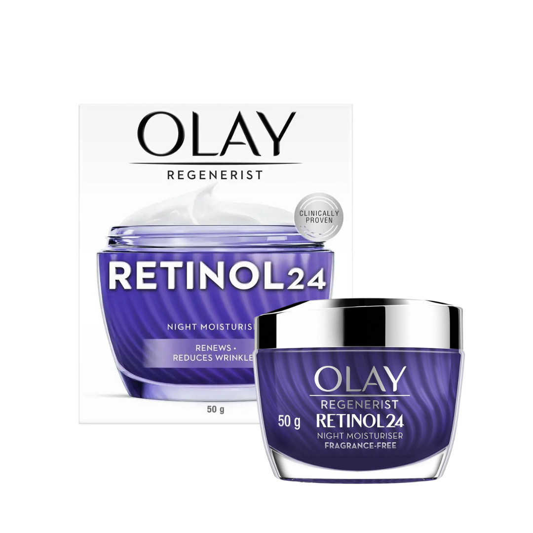 Olay Retinol 24 Night Fragrance Free Cream 50Ml