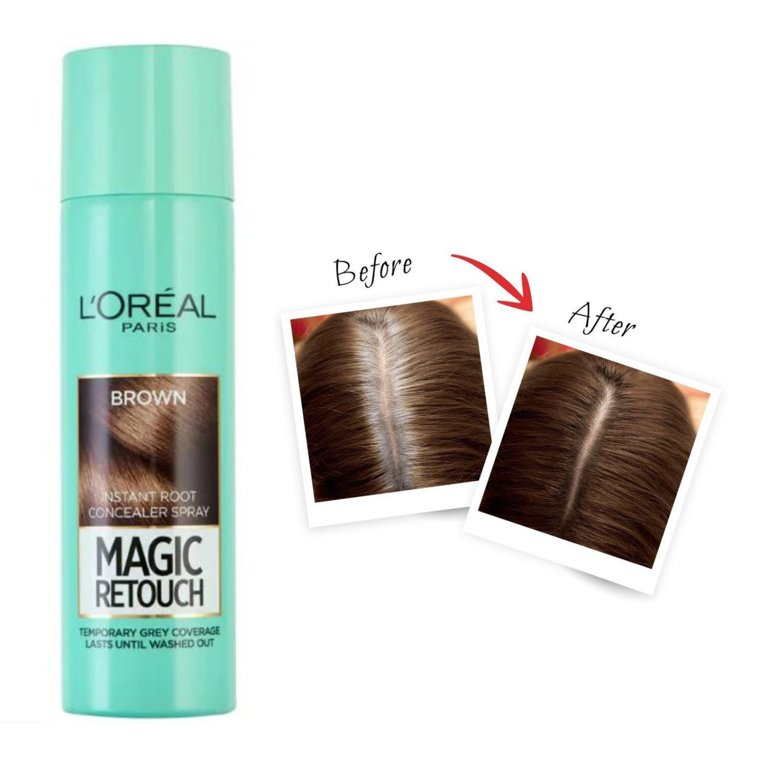 Loreal Magic Retouch Concealer Spray Brown 150 Ml