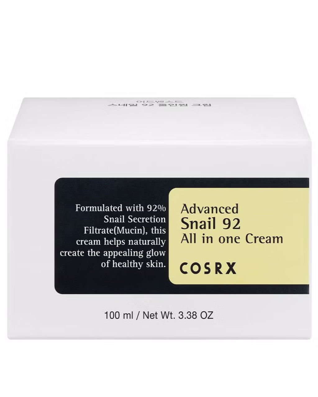 COSRX Advanced Snail 92 All In One Cream - 100g