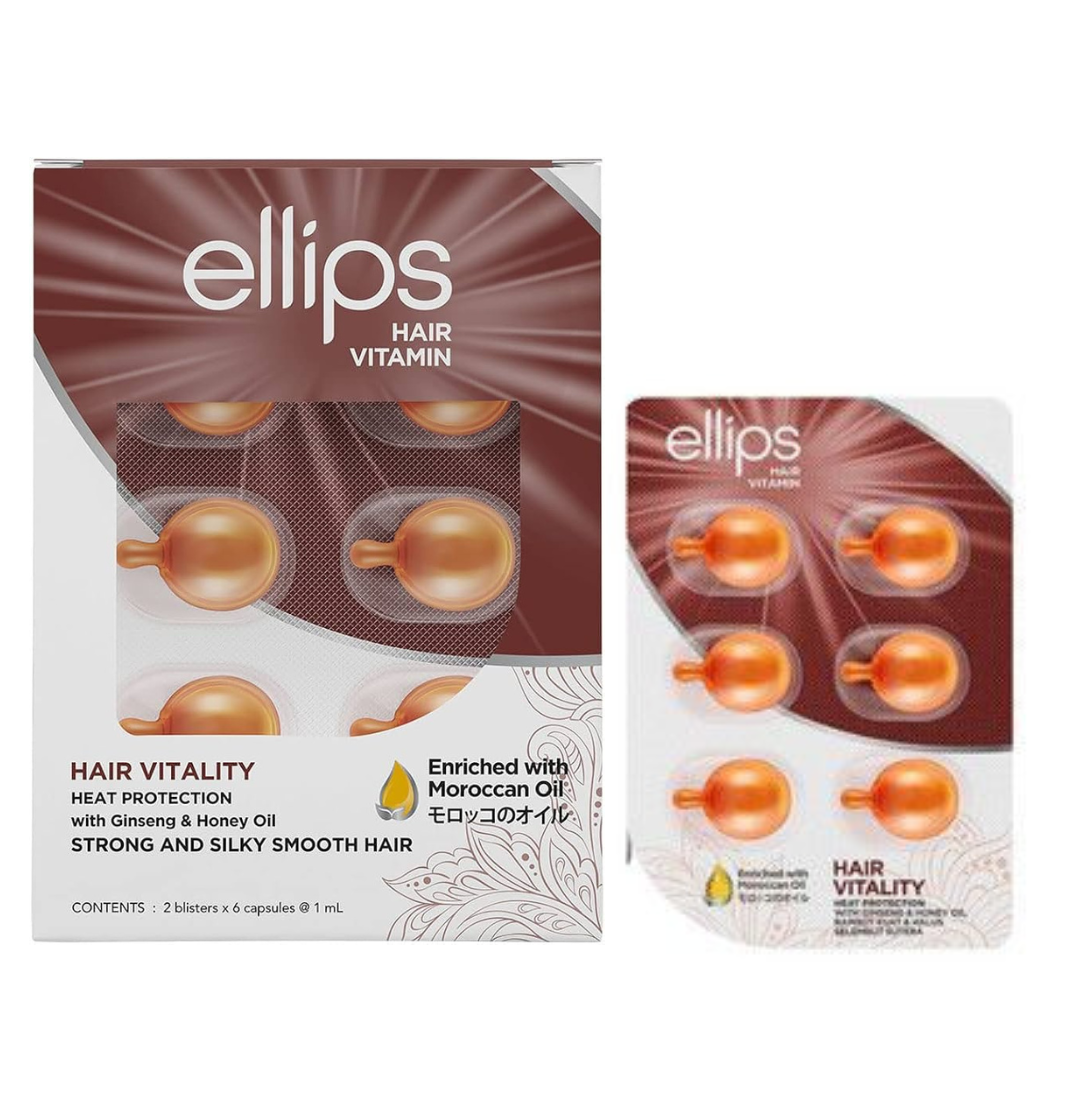 Ellips Hair Vitamin Capsule For Weak Thin Hairs Capsules 12