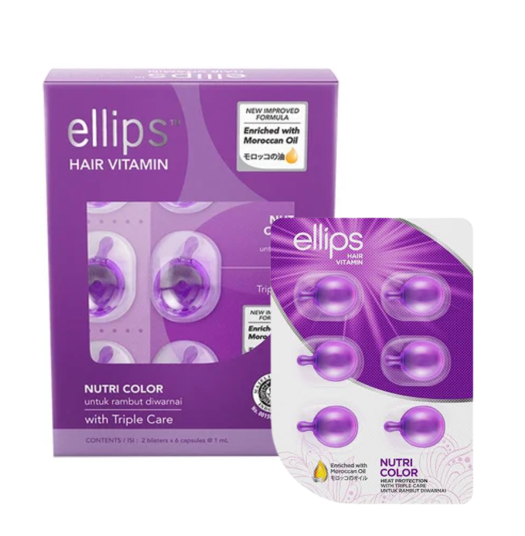 Ellips Hair Vitamin Capsule For Damaged Hairs Capsules 12