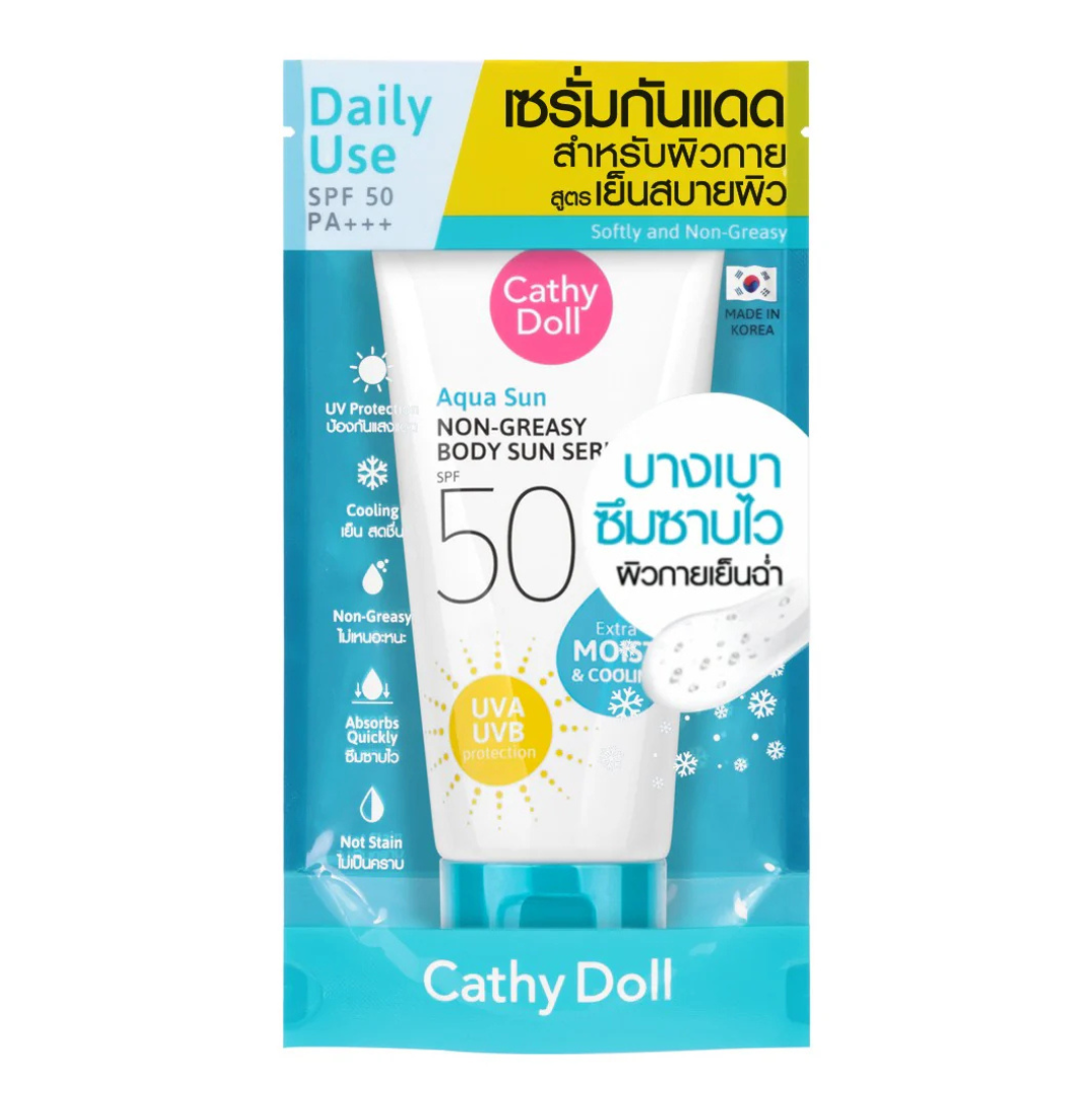 Cathy Doll Aqua Sun Non Greasy Body Spf-50 Sun Serum - 50 Ml