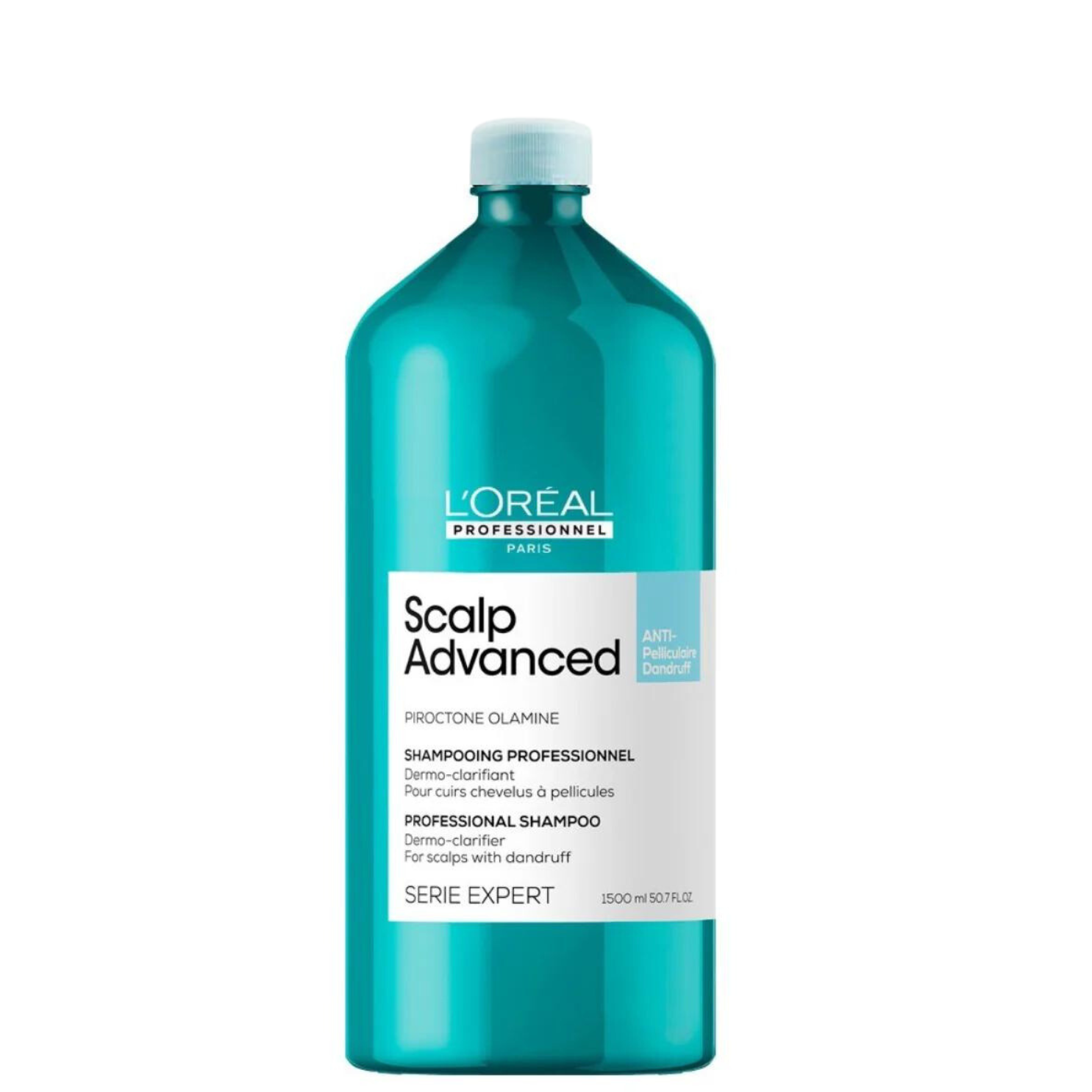 Loreal Professionnel Scalp Advanced Anti-Dandruff Shampoo - 1500 ML