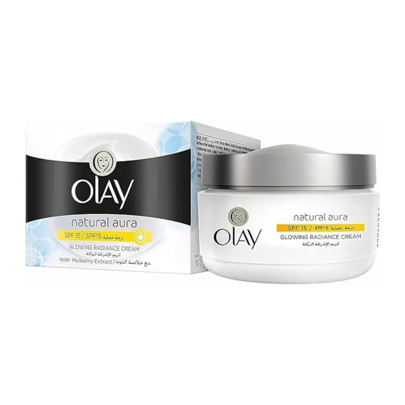 Olay Natural White Glowing Fairness Day Cream With Spf 15 - 50g