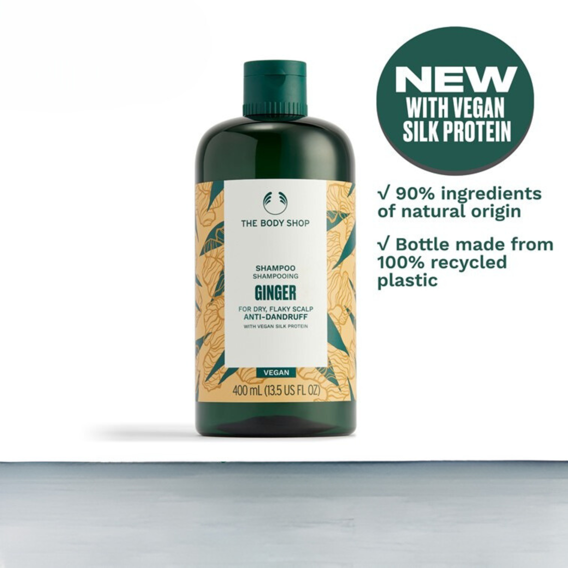The Body Shop Anti Dandruff Ginger Shampoo - 250 ML