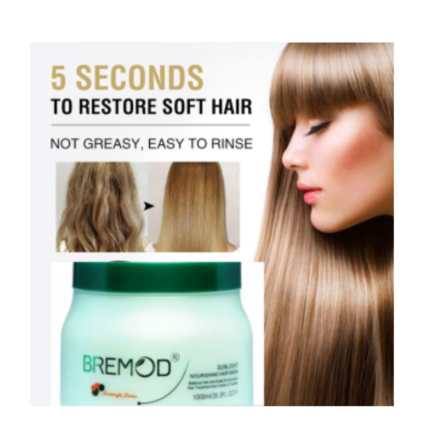 Bremod Nourishing Hair Mask 500 Ml