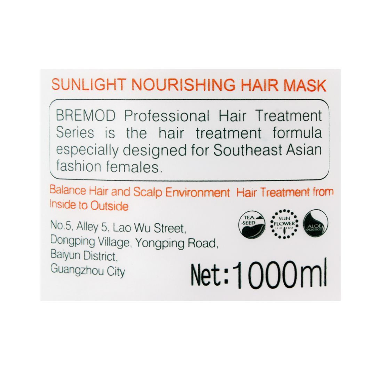 Bremod Nourishing Hair Mask 500 Ml