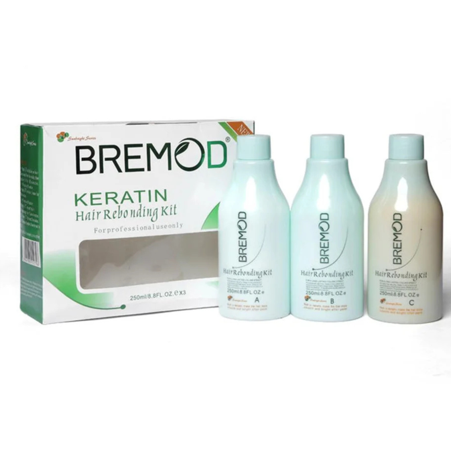 Bremod Keratin Rebonding Kit - 250 Ml