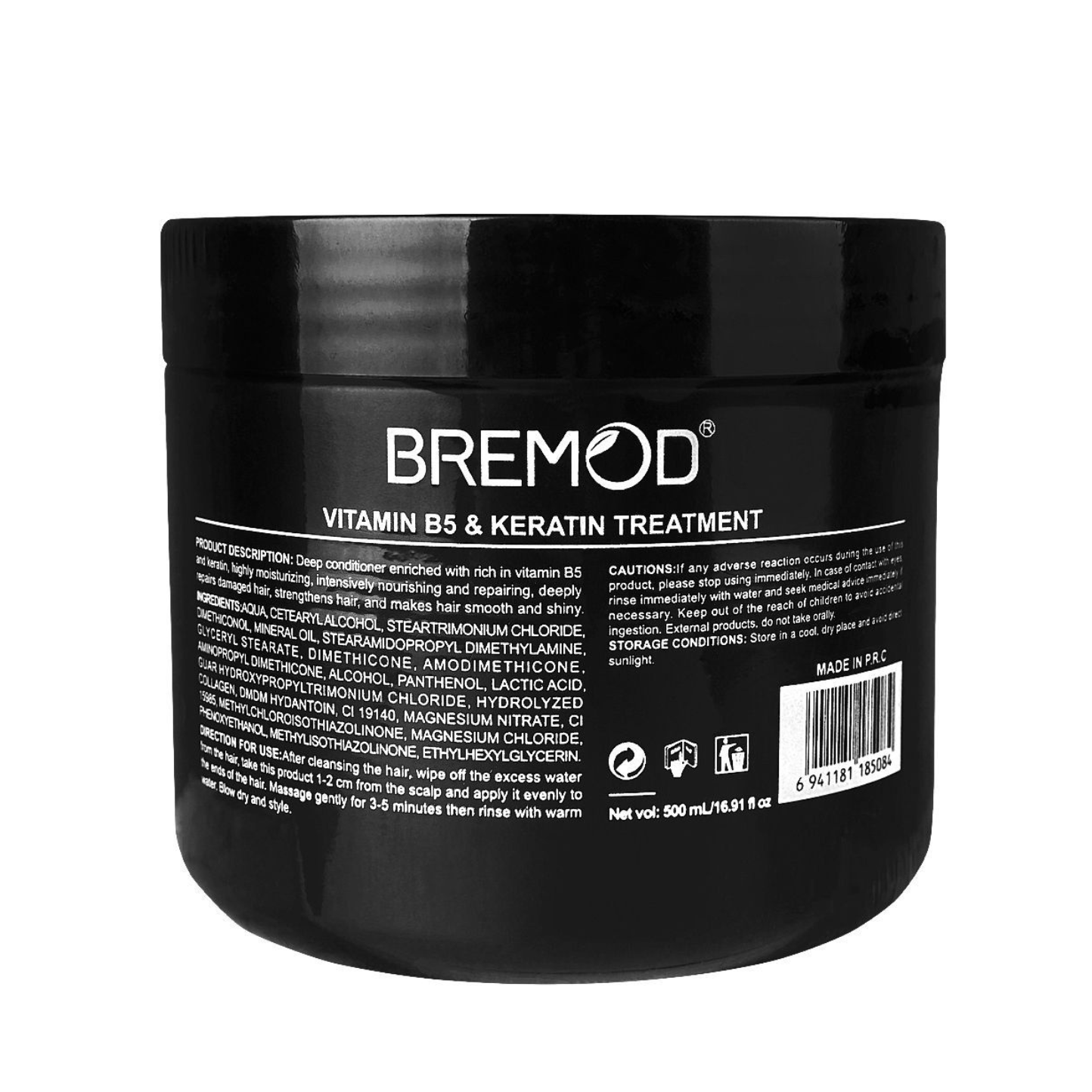 Bremod Vitamin B5 & Keratin Hair Mask - 500 Ml