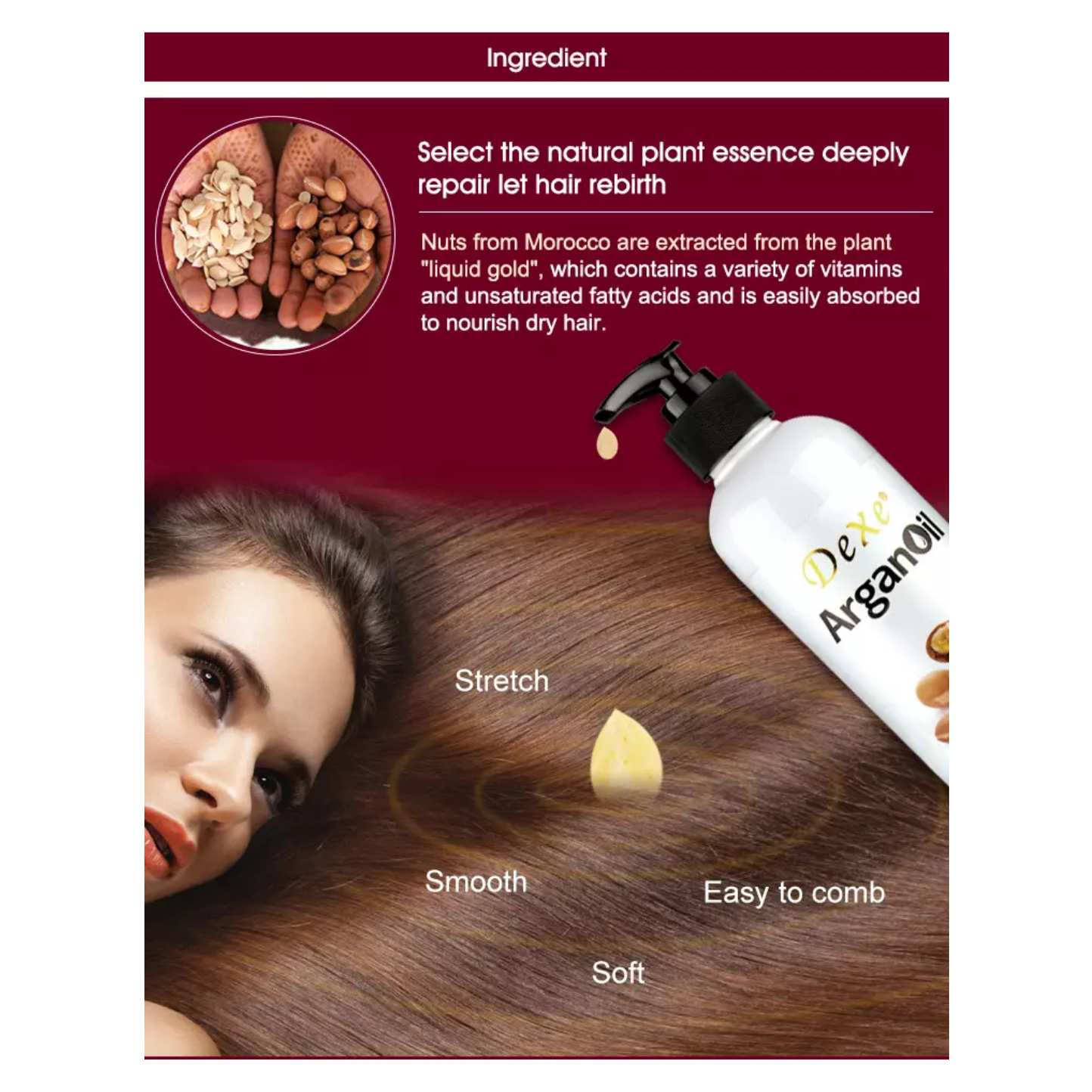 DEXE Argan Oil Morocco Conditioner - 400 Ml