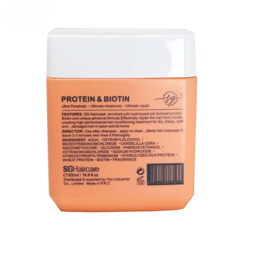 SG Protein & Biotin Moisture Hair Mask 500 Ml