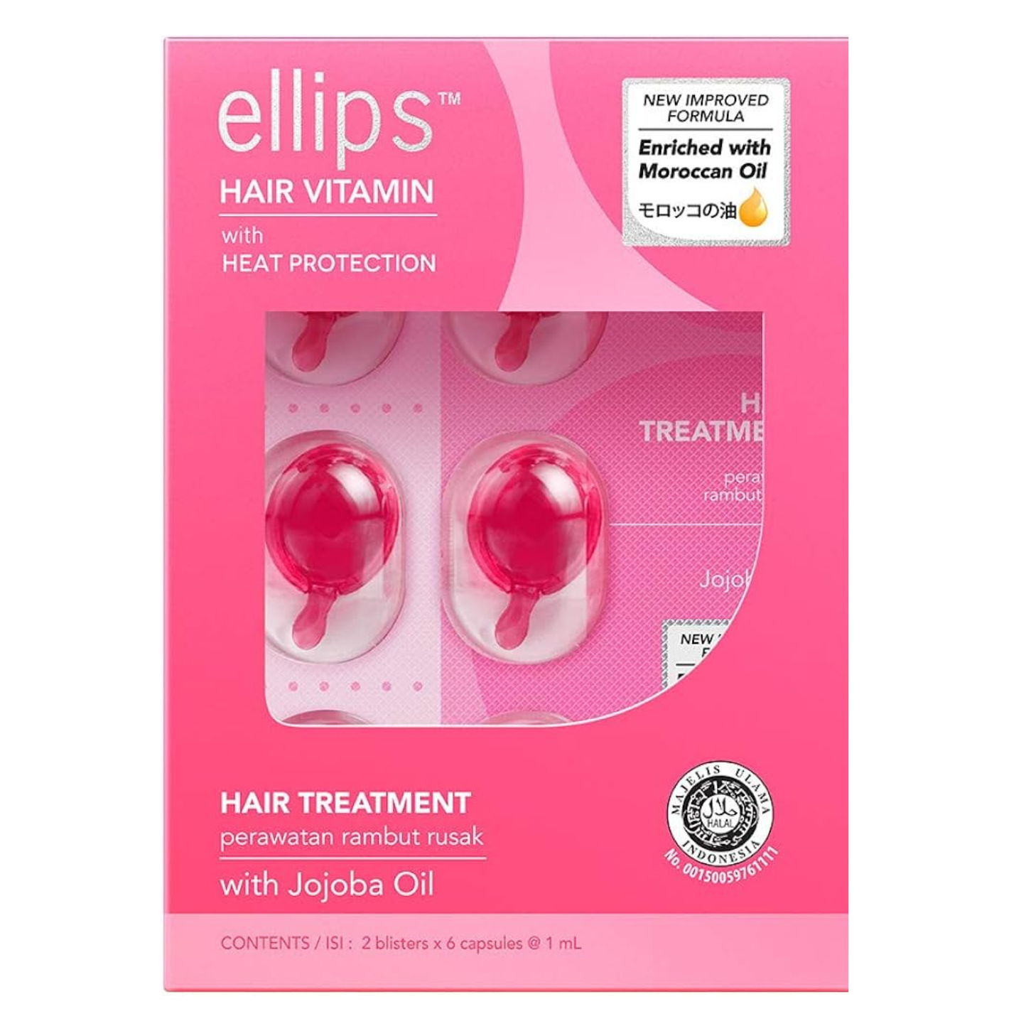 ELLIPS Hair Vitamin Damaged Hair Capsules