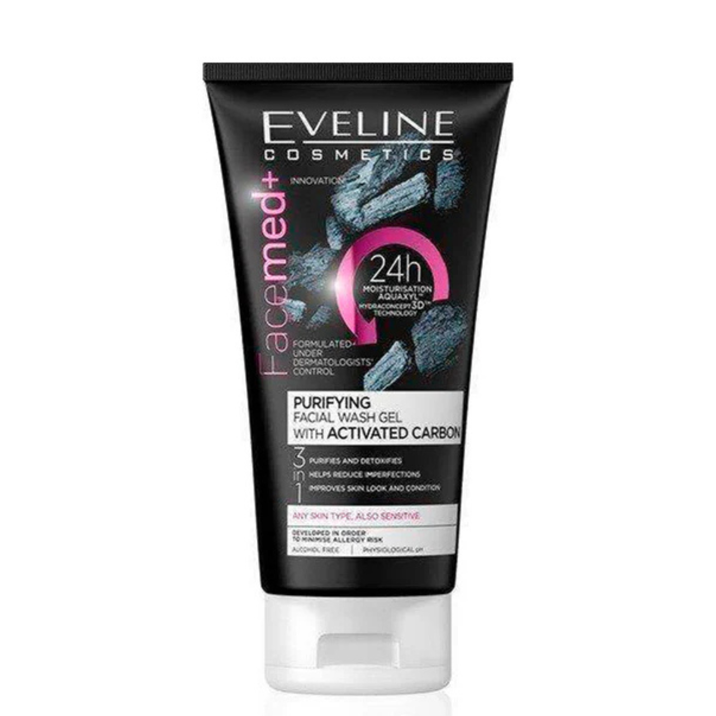 Eveline Coal Facemed+ Facial Wash - 150 Ml