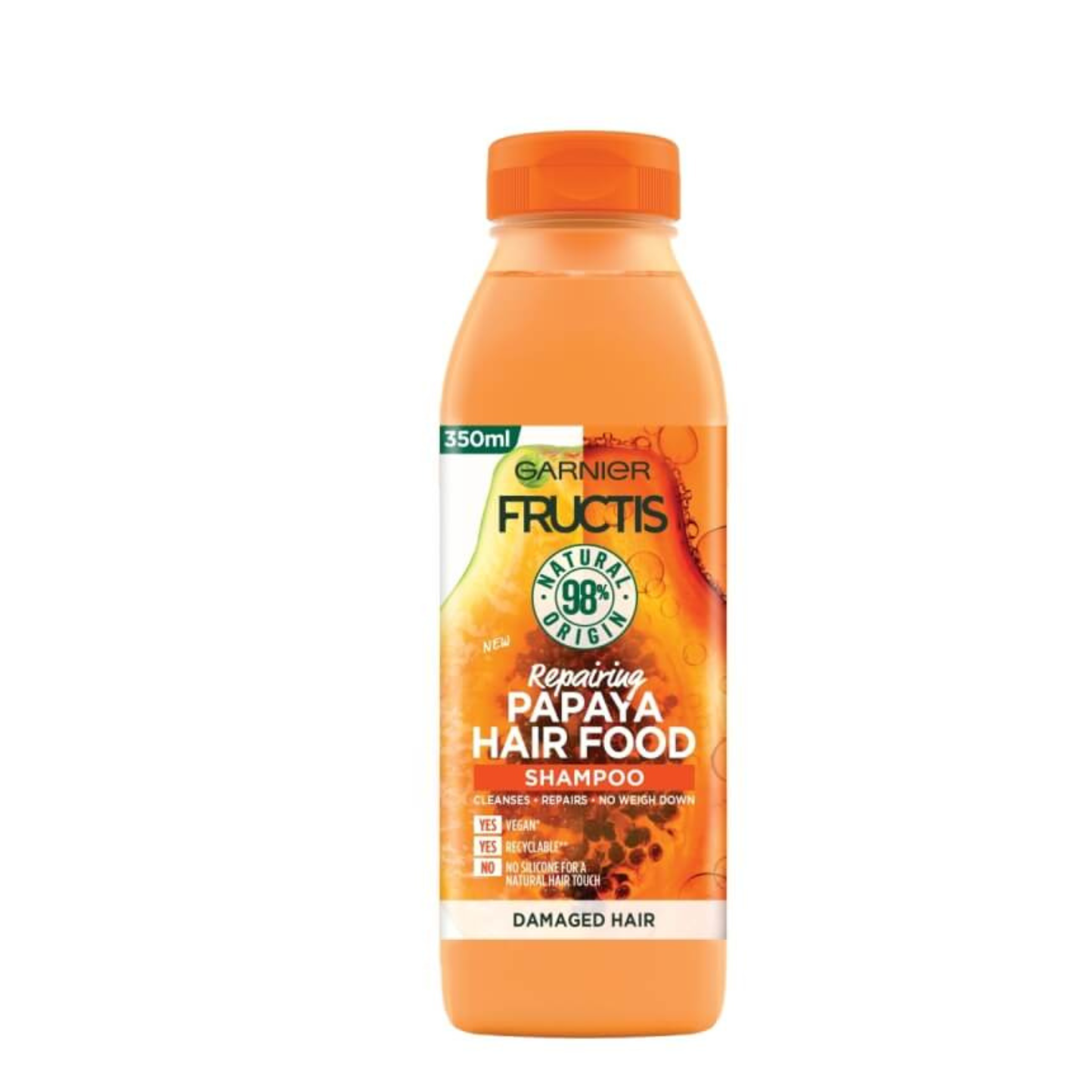 Garnier Fructis Papaya Shampoo 350 Ml
