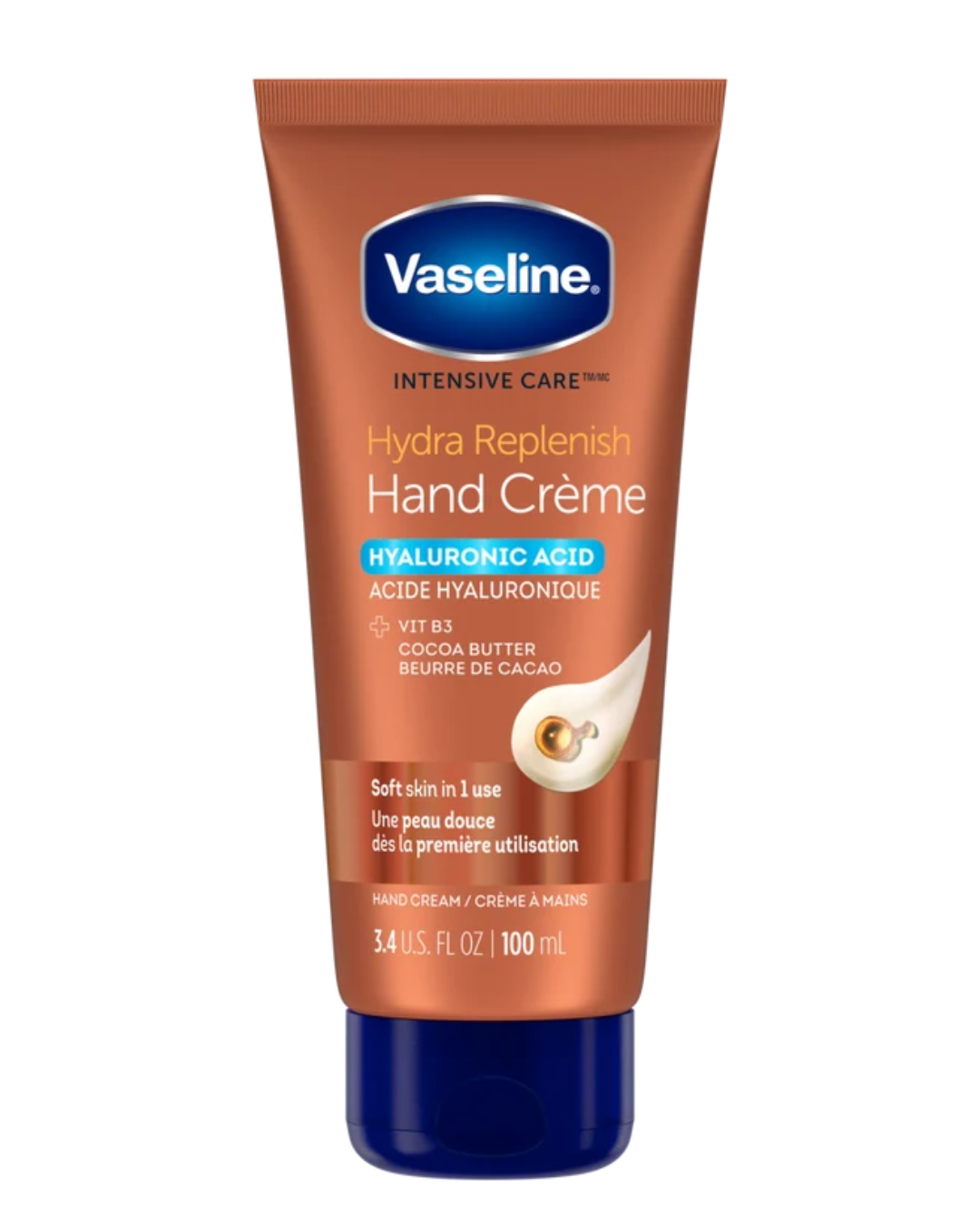 Vaseline Cocoa Butter Hyaluronic Acid Hydra Replenish Hand Cream - 100 Ml