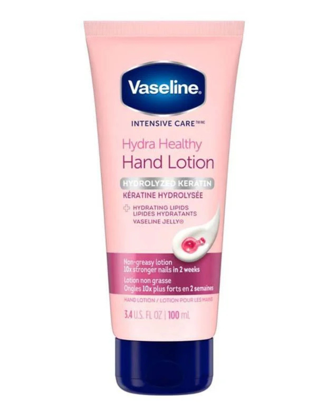 Vaseline Hydra Healthy Hands & Stronger Nails Lotion - 100 Ml