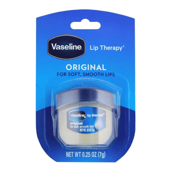 Vaseline Original Lip therapy Lip Balm For Soft Glowing Lips - 7 GM