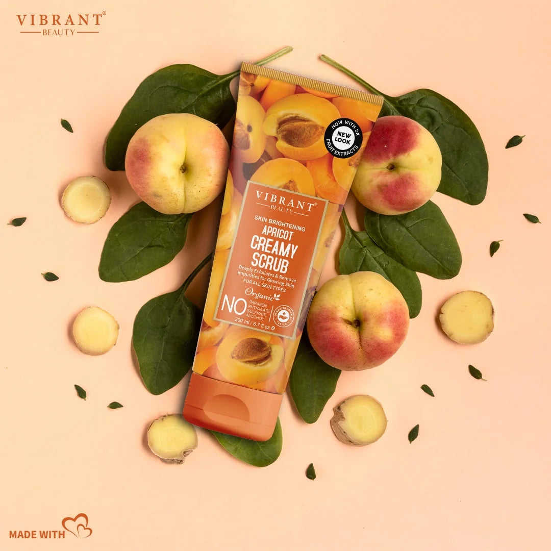 Vibrant Beauty Apricot Creamy Scrub 200 Ml