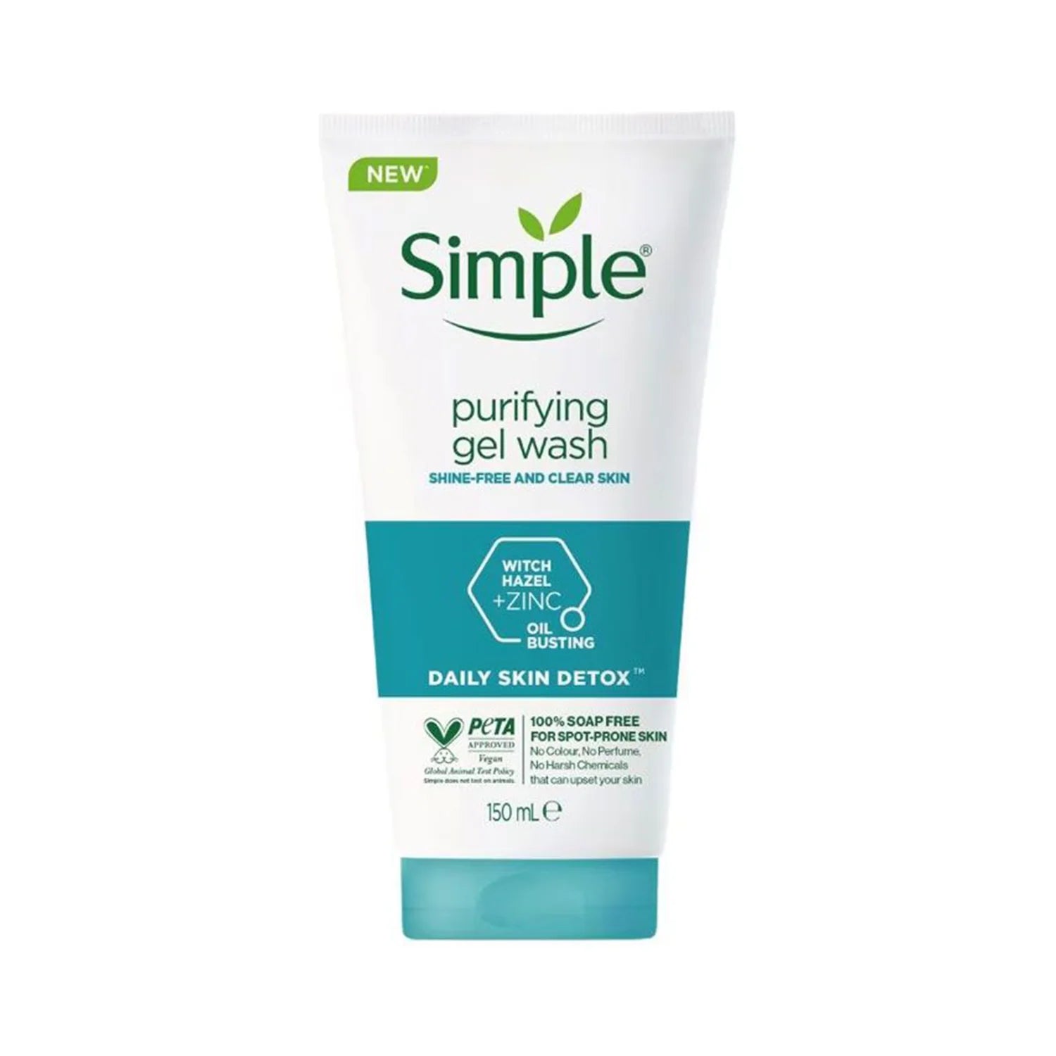 SIMPLE Skin Detox Purifying Gel Wash 150