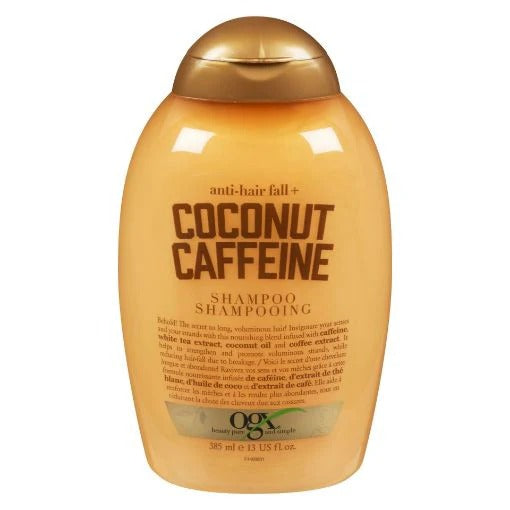 OGX Anti Hair Fall + Coconut Caffeine Shampoo - 385ML