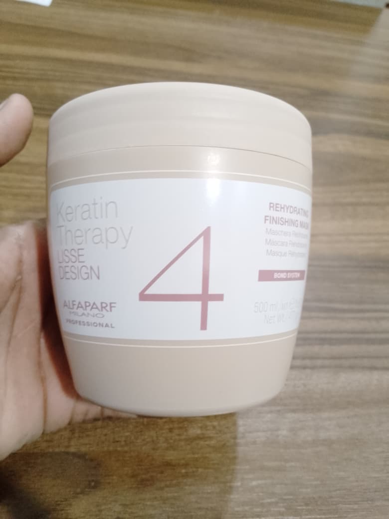 Alfaparf Keratin Therapy Rehydrating Mask - 500 Ml