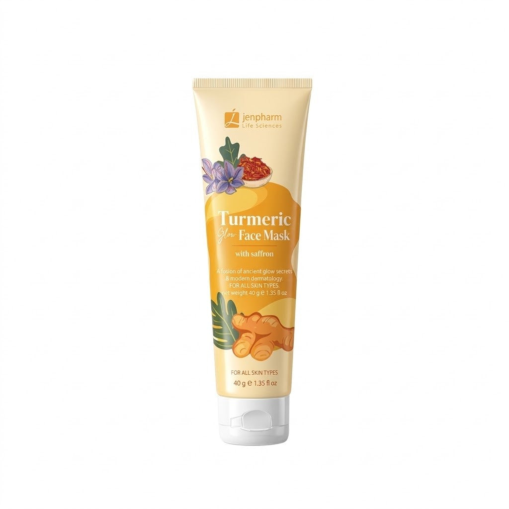 Jenpharm Turmeric Glow Face Mask - 40g