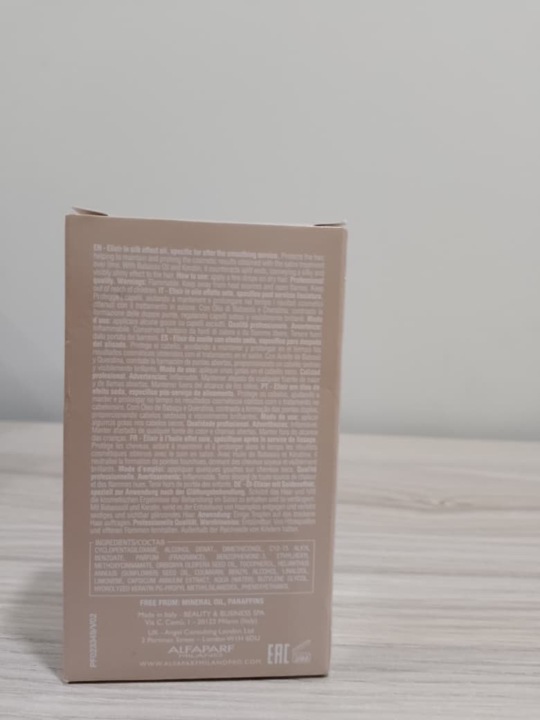 Alfaparf Milano Keratin Therapy Oil - 50 Ml