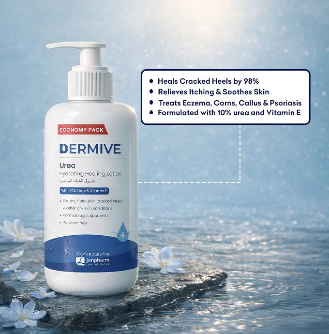 Jenpharm Dermive Urea Hydrating Healing Lotion - 350ml
