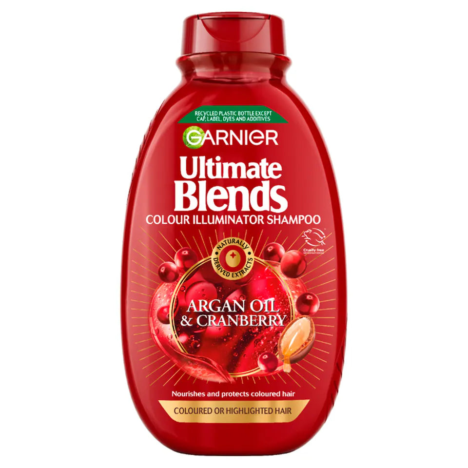 Garnier Argan Oil & cranberry Shampoo 400 Ml
