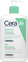 CeraVe Foaming Gel Cleanser Normal To Oily Skin 473 Ml