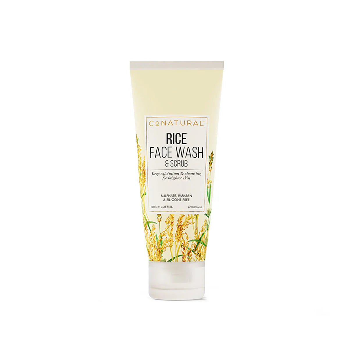 Conatural Rice Scrub & Face Wash 150 Ml