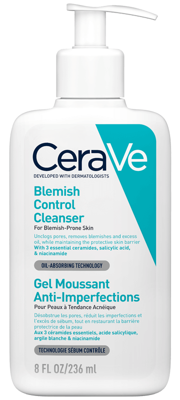CeraVe Blemish Control Cleanser Cleansing Gel 236 Ml