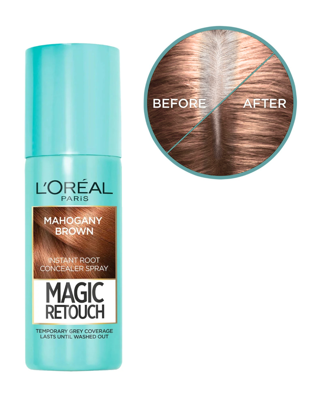 Loreal Magic Retouch Concealer Spray Mahogany Brown 75 Ml