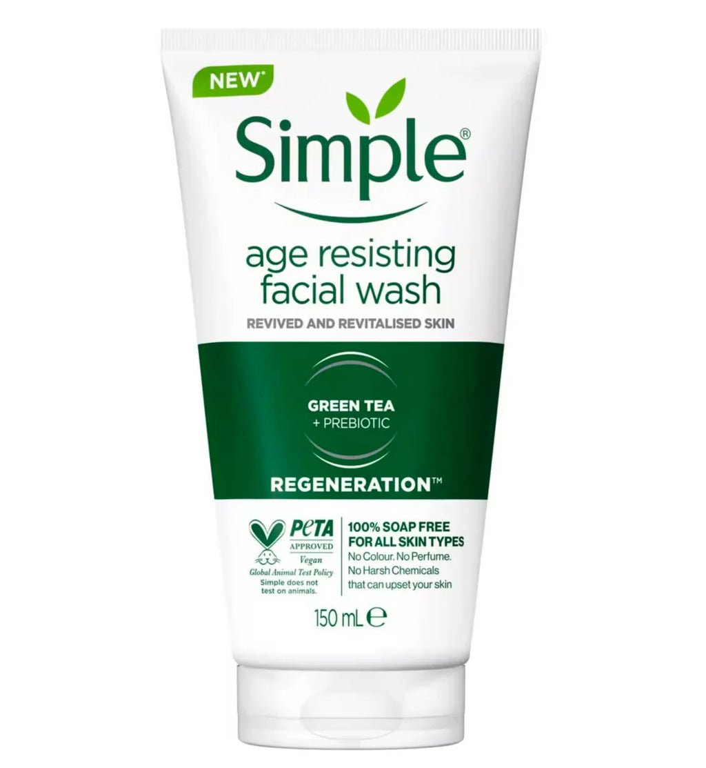 SIMPLE Age Resisting Facial Wash 150 Ml