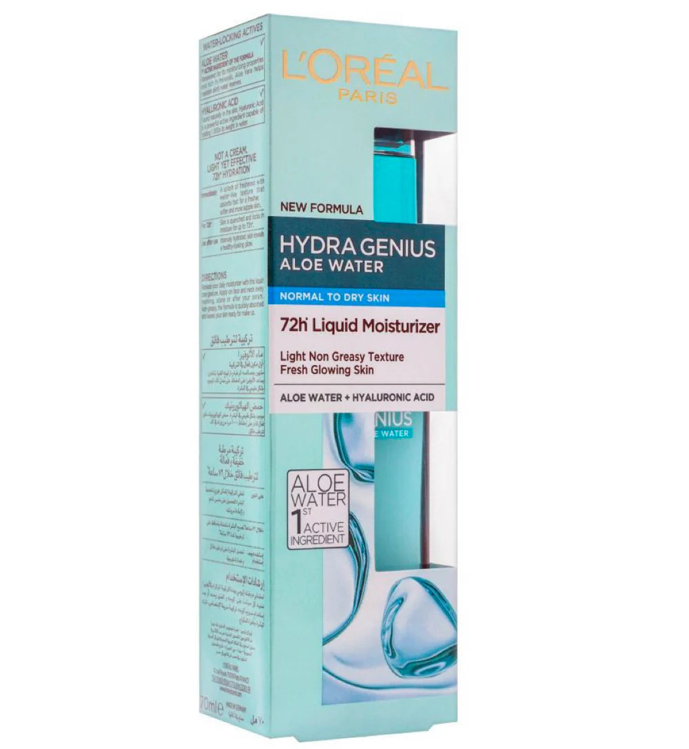 Loreal Paris Hydra Genius Aloe Water 70 Ml