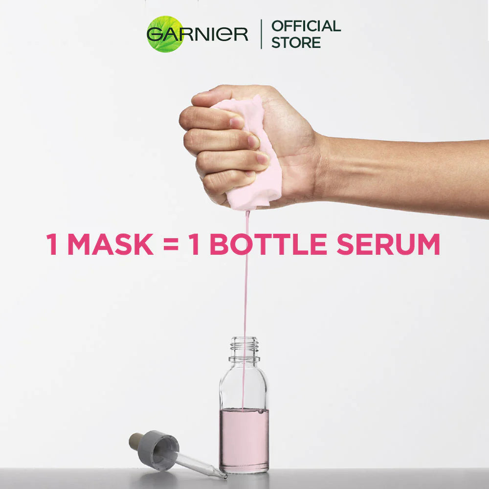 Garnier Hydra Bomb Sakura Tissue Face Mask 28g