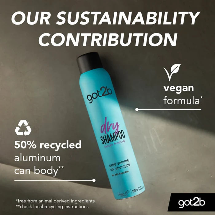 Schwarzkopf got2b Extra Fresh Dry Shampoo Extra Volume - 200 Ml