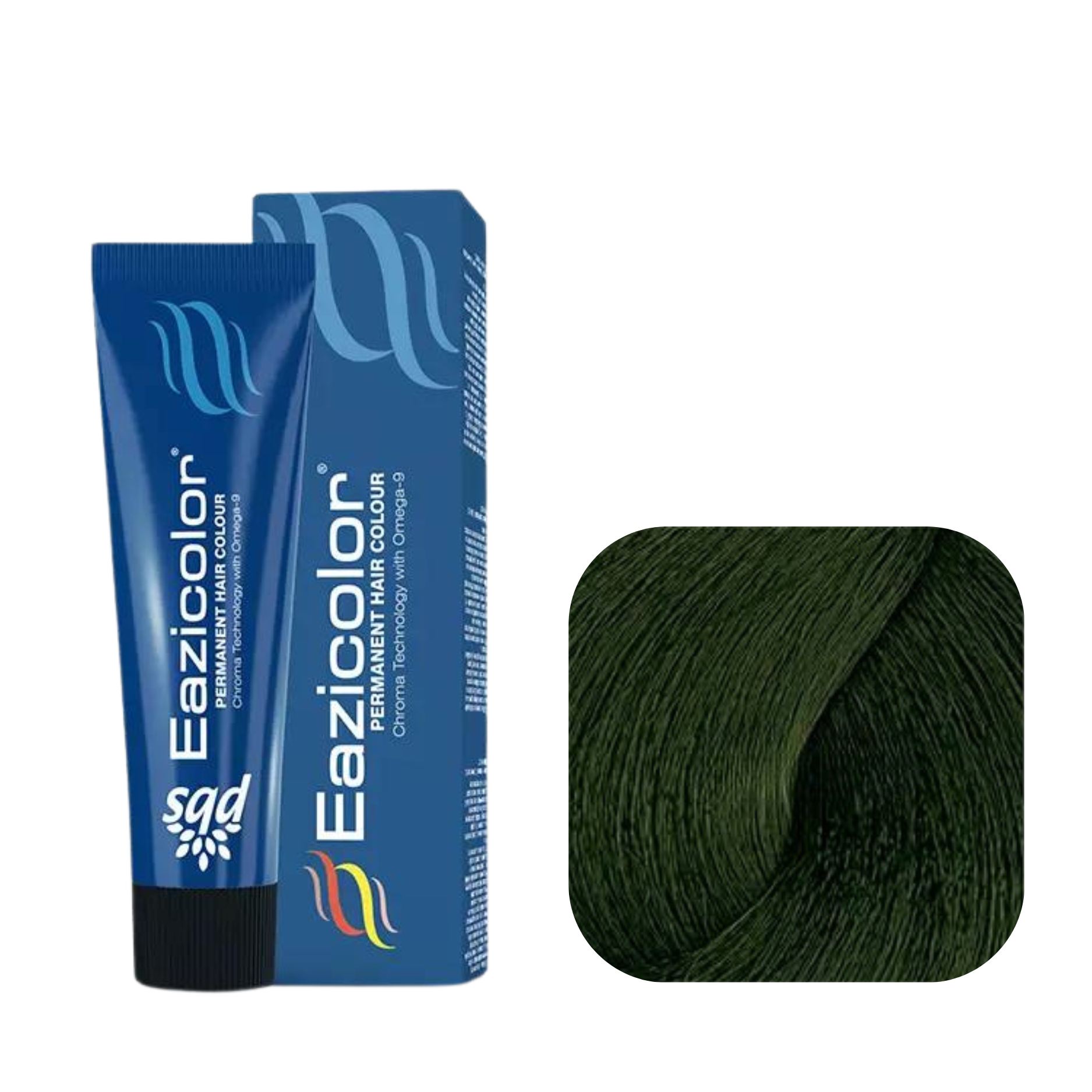 Eazicolor Permanent Hair Color - Green