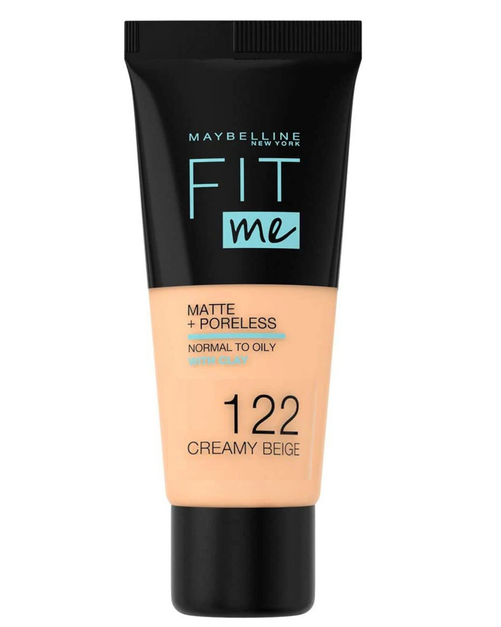Maybelline Fit Me Matte & Poreless Foundation 122 Creamy Beige 30 Ml