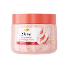 Dove White Peach & Crushed Rice Body Scrub - 425g