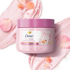 Dove Himalayan Salt & Rose Oil Body Scrub - 425g