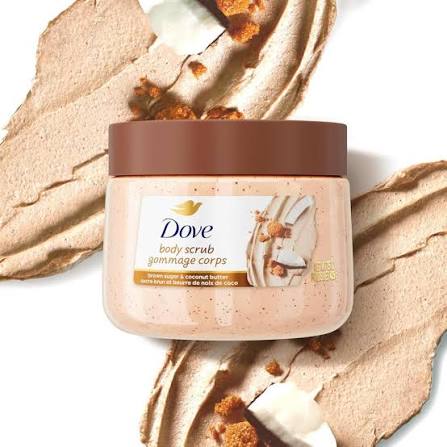 Dove Brown Sugar & Coconut Butter Body Scrub - 425g
