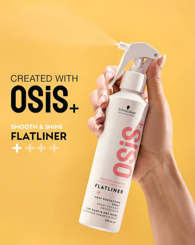 Schwarzkopf Osis+ Smooth & Shine Flatliner Heat Protecting Spray - 200ml