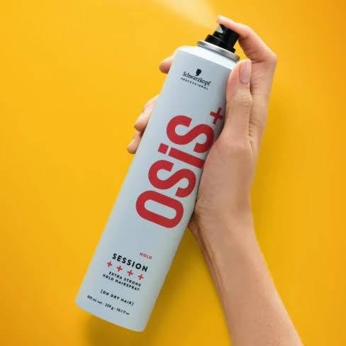 Schwarzkopf Osis+ Session Hold Fixation Extra Strong Hair Spray - 500ml