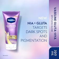 Vaseline Gluta Hya Spotless Glow Serum Burst Lotion - 300 Ml