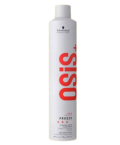 Schwarzkopf Osis+ Freeze Hold Fixation Strong Hold Hair Spray - 500ml